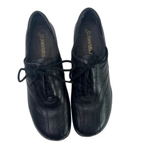 St‎ Johns Bay Lace Up Black Comfort Shoe Women's Size 5